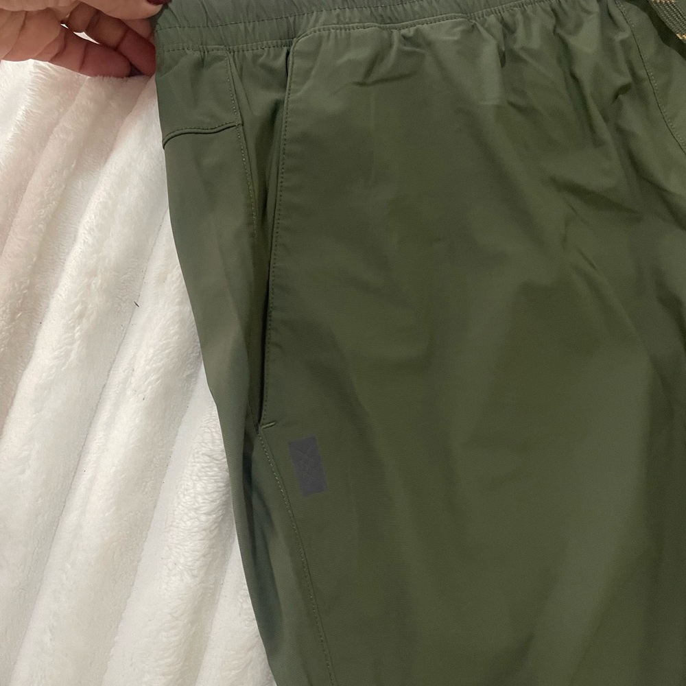 RHONE Olive Green Performance Drawstring Shorts - image 10